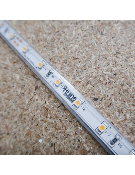  IP67 5m Warmweiß LED Streifen 24V 4.8 W / m