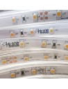  IP67 5m Warmweiß LED Streifen 24V 4.8 W / m