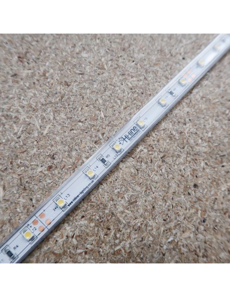 IP67 Natural White LED Strip 24V 4.8W/m