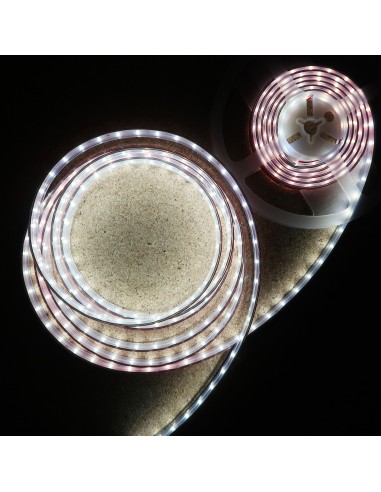  IP67 5m Kaltes Weiß LED Streifen 24V 14,4 W / m