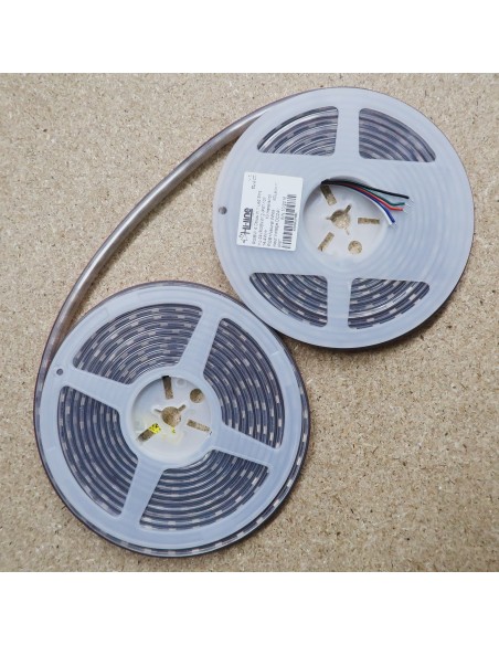 IP67 10m RGBW Natural White LED Strip 24V-14.4W/m