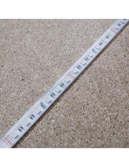 IP67 10m RGBW Cool White LED Strip 24V-14.4W/m