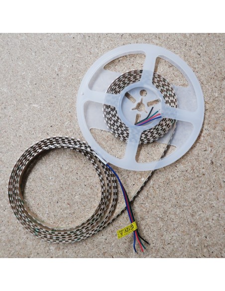 RGB LED Strip 12V-14.4W/m- IP20-SMD4040