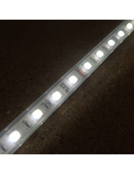 RGBW LED-Streifen (RGB+NW) 24V-14,4W/m- IP67-CRI80-SMD5050