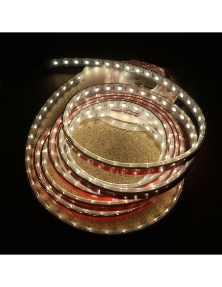 RGBW LED-Streifen (RGB+NW) 24V-14,4W/m- IP67-CRI80-SMD5050