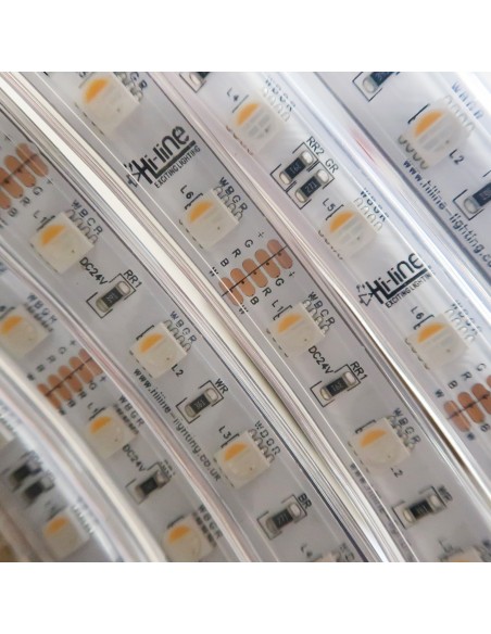 RGBW LED Strip 24V RGB+CW IP67