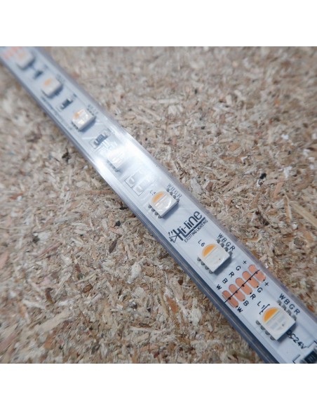 RGBW LED Strip, 60 LEDS per meter, 5 meters roll, 300LEDS, 24V non waterproof 