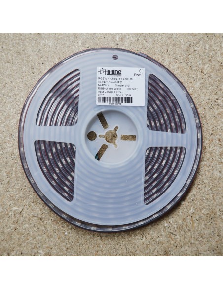 RGBW LED Strip 24V RGB+CW IP67