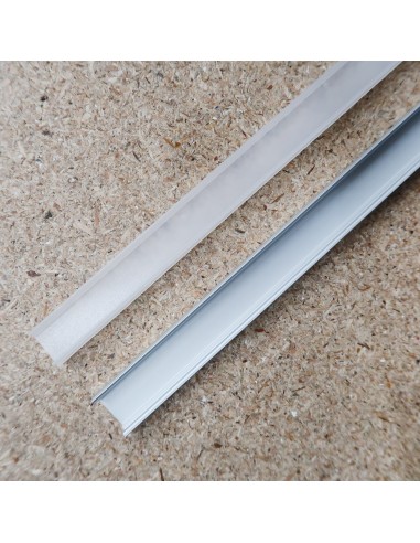 Slim wall LED profile extrusion L1000*W17.5*H7mm