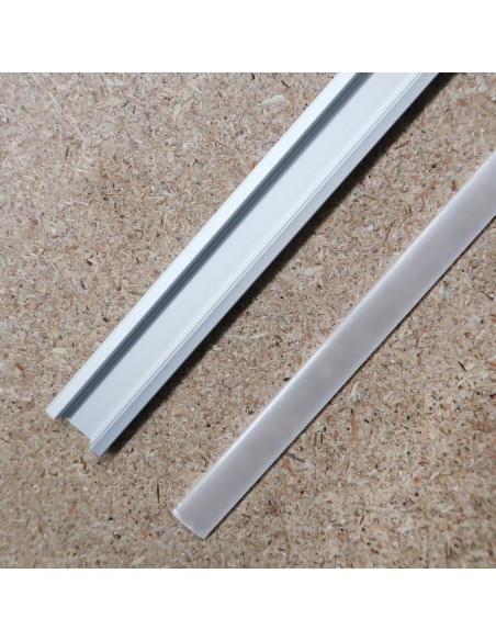 Slim Recessed LED profile extrusion dimensions