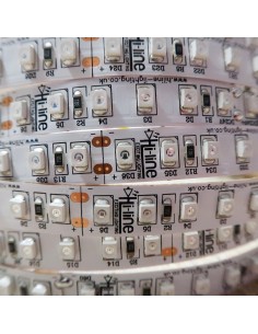 Amber LED Strip 24V 9.6W/m-IP00-10mm wide-5m roll-SMD3528