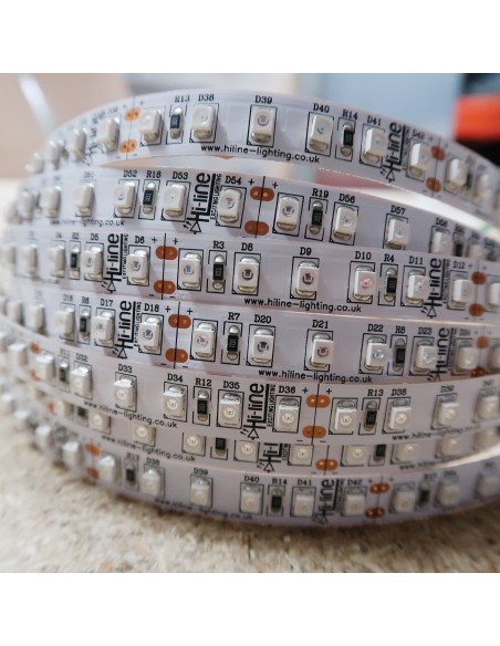 Rot LED-Streifen 24V-9,6W/m- IP00-CRI70-SMD3528