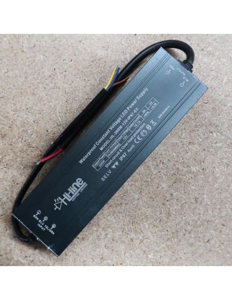 12V LED Driver 200 Watt IP67
