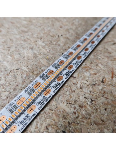 700 LEDs/m 2700K Warm White LED Strip 24V 24 W/m IP00 SMD 2110 CRI90 5m roll