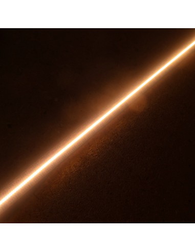 700 LEDs/m 2700K Warm White LED Strip 24V 24 W/m IP00 SMD 2110 CRI90 5m roll