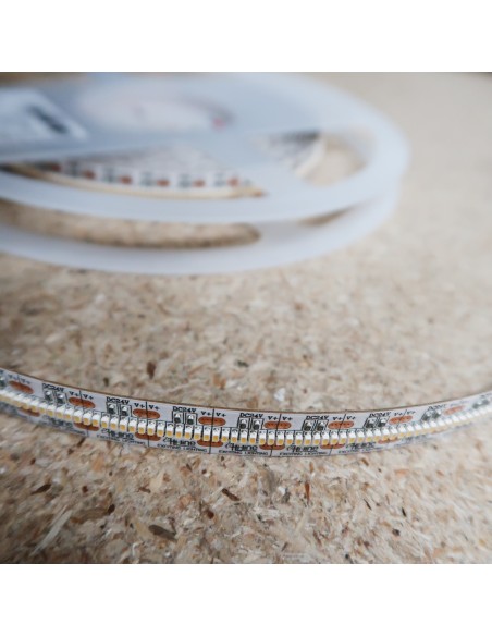 700 LEDs/m 5000K White LED Strip 24V 24 W/m IP00 SMD 2110 CRI90 5m roll