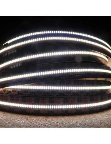 700 LEDs/m 5000K LED streifen 24V 24 w/m IP00 CRI90 SMD 2110 5m rolle