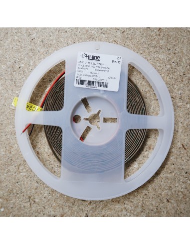 5000K LED streifen 24V 14,4 w/m IP00 CRI90 SMD 2110 5m rolle