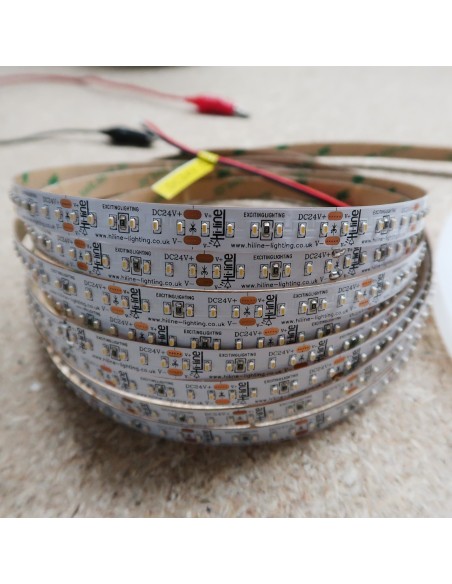 6000K LED streifen 24V 14,4 w/m IP00 CRI90 SMD 2110 5m rolle