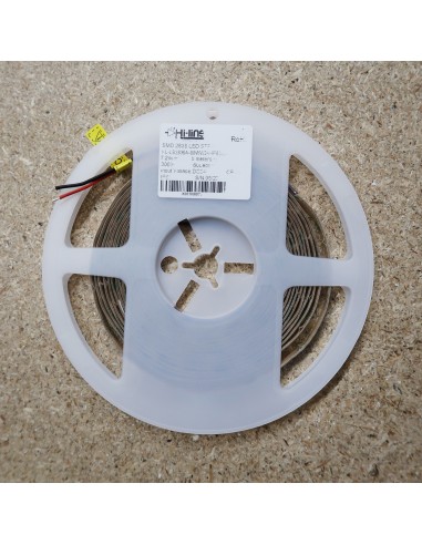 IP65 3000K Warmweißer LED-Streifen 24V-7,2W/m CRI90 5m rolle