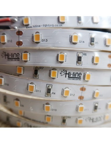 IP65 3000K 24V 7.2W/m Warm White LED Strip CRI90 5m roll