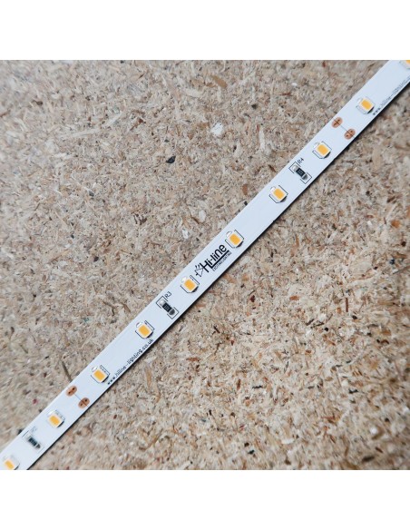 3000K 24V 7.2W/m Warm White LED Strip IP00 CRI90 5m roll