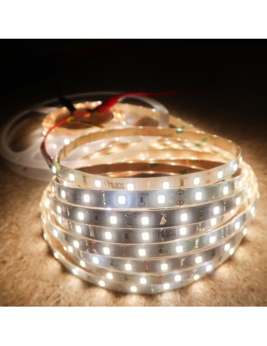 IP65 4000K 24V 7.2W/m White LED Strip CRI90 5m roll