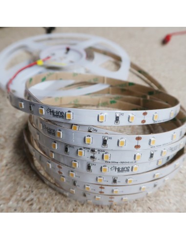 IP65 4000K LED-Streifen 24V-7,2W/m- IP00-CRI90-SMD2835
