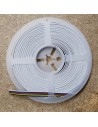 Flat 6 cores RGB+Tunable White LED cable 10 meters ribbon roll