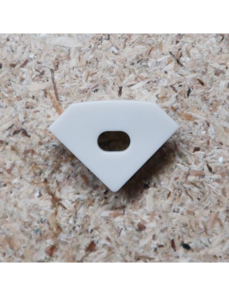 Open End Cap for HL-ALU007MC (Corner Profile Extrusion)