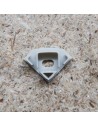 Open End Cap for HL-ALU007MC (Corner Profile Extrusion)
