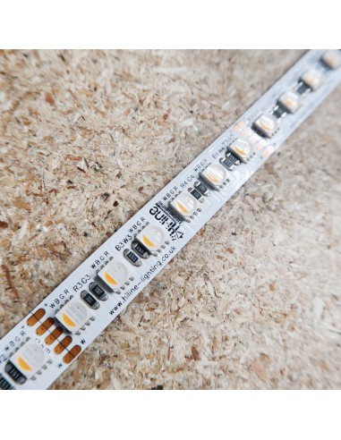 480 LEDs RGBW LED Streifen (96 x RGB+WW/m) 24V-23 W/m- IP00 12mm/3oz PCB-5m Rolle