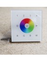 ZigBee 4-Zone RGB and RGBW touch panel (wall mount)
