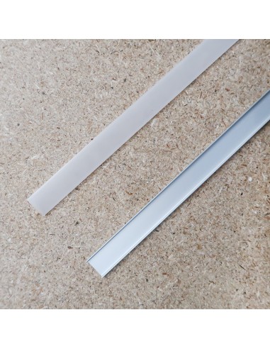 Bendable LED profile extrusion