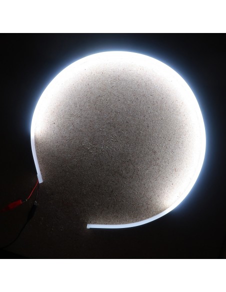 Bendable LED profile extrusion