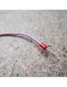 Pair of 2 wires with pins for Osram LED edge module 2