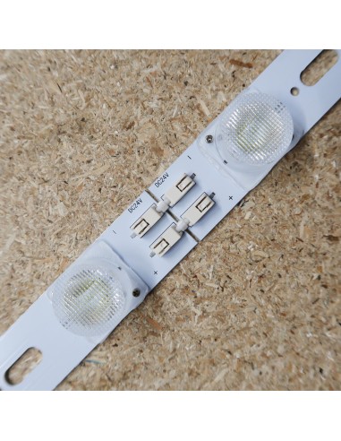 Pair of 2 pins for Osram LED edge module seamless connection