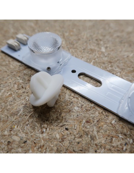 Fastener for Osram signage LED edge module