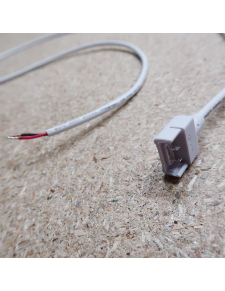  IP68-Streifen zur Stromversorgung von 1000-mm-Steckverbindern für einfarbiges 12-mm-LED-Band