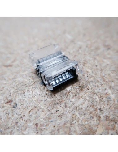 RGB-Tunable white 6 pin strip to strip connector for 12mm IP00 LED tape RGBW-TW