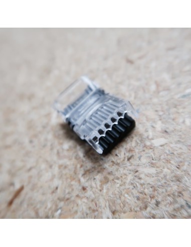 Strip-to-Wire-Steckverbinder für einfarbige 12-mm-IP00-LED-Streifen mit hoher Dichte