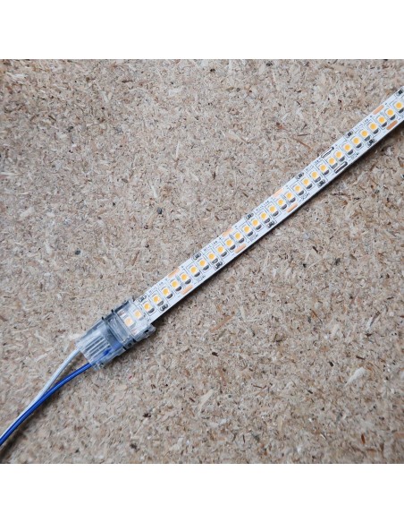Strip-to-Wire-Steckverbinder für einfarbige 10-mm-IP00-LED-Streifen mit hoher Dichte