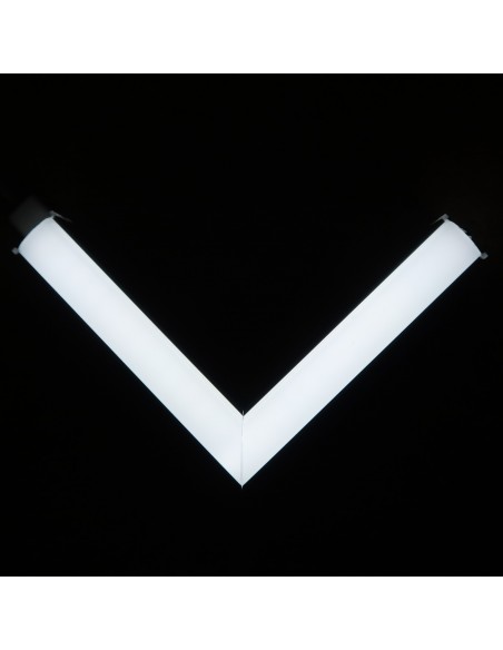 L Shape 6500K module slimline linkable under cabinet light CRI 90