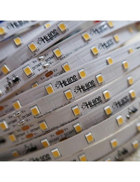 20m rolle weiss 5000K cri 90 LED-Streifen 24V 4,8 w/m 115 lm/w IP00