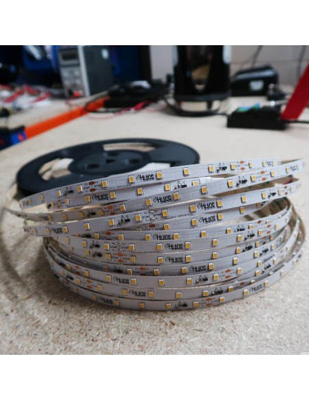 20m roll pure white 5000K cri 90 LED Strip 24V 4.8w/m 115 lm/watt IP00