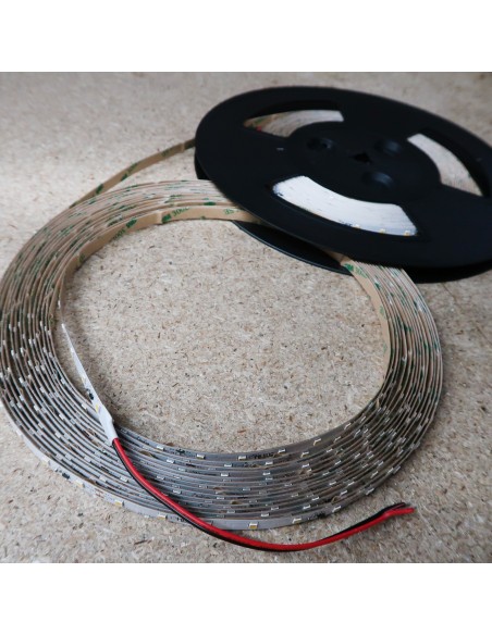 20m roll pure white 5000K cri 90 LED Strip 24V 4.8w/m 115 lm/watt IP00
