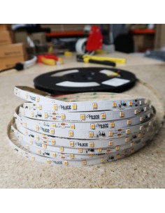 20m roll warm White 2700K cri 90 LED Strip 24V 4.8w/m 115 lm/watt IP00