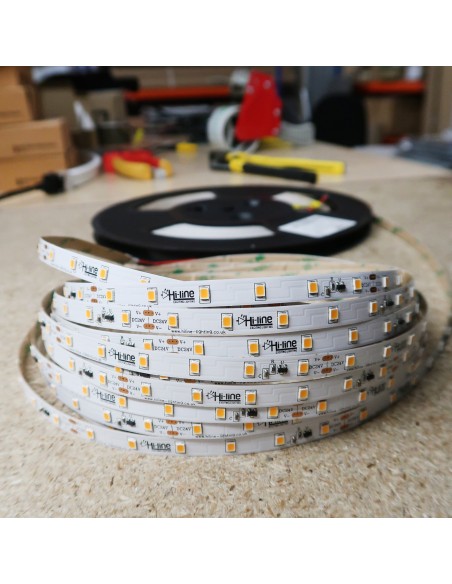 20m rolle warmweißer 2700K cri 90 LED-Streifen 24V 4,8 w/m 115 lm/w IP00