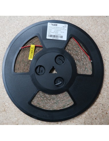 20m roll warm White 2700K cri 90 LED Strip 24V 4.8w/m 115 lm/watt IP00