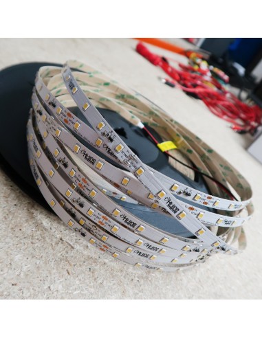 20m roll cool white 6000K cri 90 LED Strip 24V 4.8w/m 115 lm/watt IP00